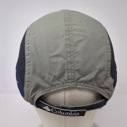 Columbia Unisex Strapback 5 Panel Cap Green One Size Adjustable Breathable Blank