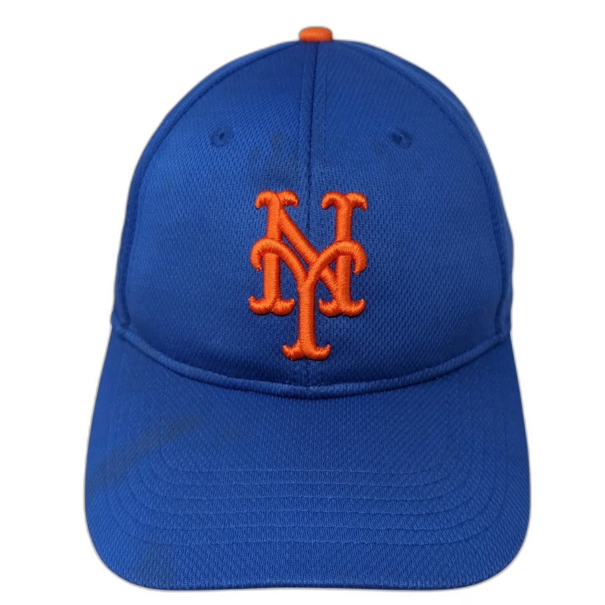 OC Sports New York Mets MLB Baseball Cap Blue Orange One Size Adjustable NY Hat