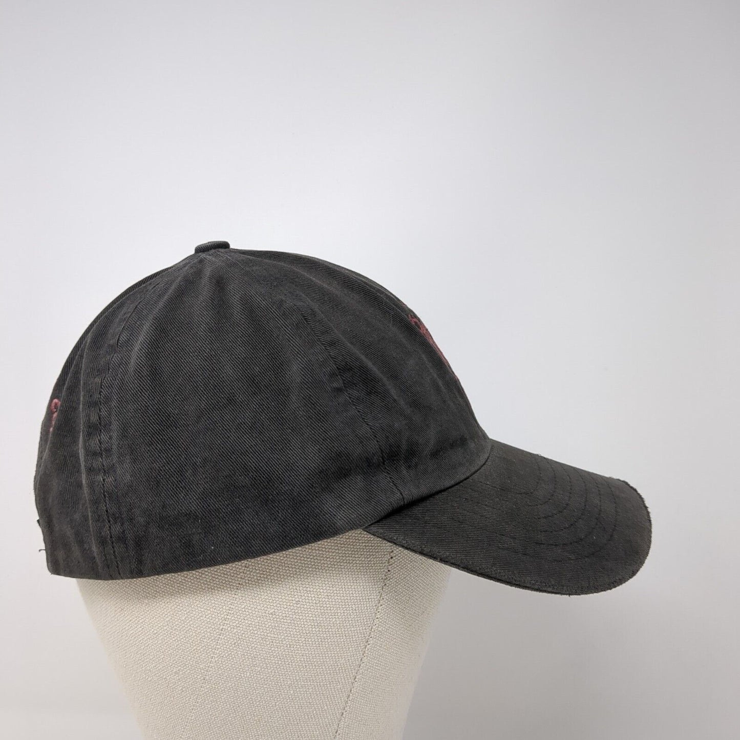 1995 Vail World Cup Strapback Hat Gray One Size Adjustable Embroidered