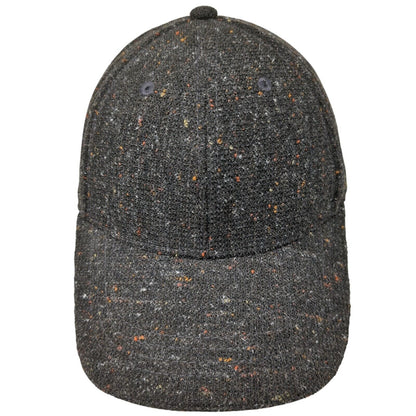 Unbranded Slideback Hat Gray One Size Adjustable Speckled 6 Panel