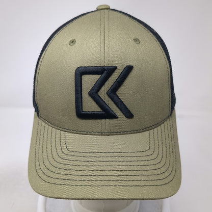 Bakcou Trucker Hat Green One Size Snapback Mesh BK Logo Structured Hunting Cap