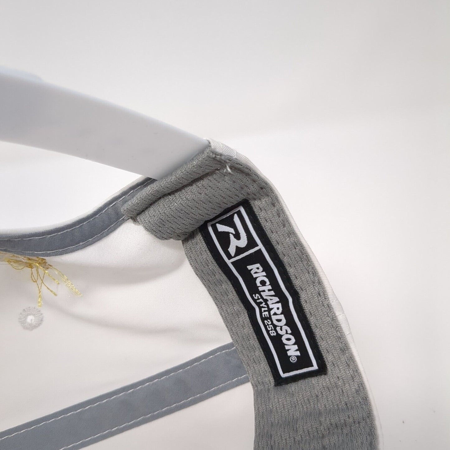 The Hive Snapback Hat White One Size Adjustable Embroidered Richardson