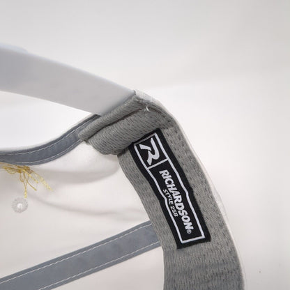 The Hive Snapback Hat White One Size Adjustable Embroidered Richardson