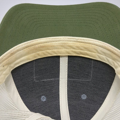 Richardson Trucker Hat Gray Green L Koenig Distillery Mesh Back Snapback