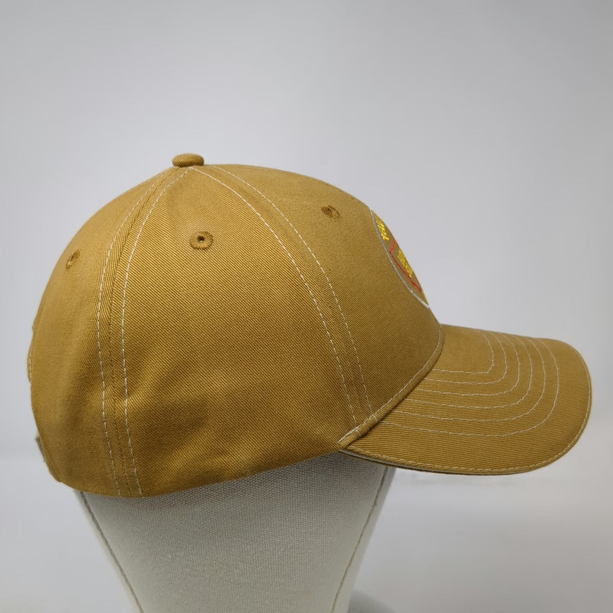Montana Sulphur Yellowstone Brand Baseball Cap Brown One Size Strapback Hat