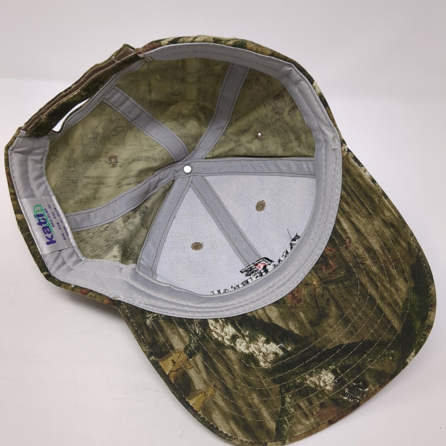 Farm Bureau Financial Services Strapback Hat Camouflage OS Adjustable W/Tag Katl