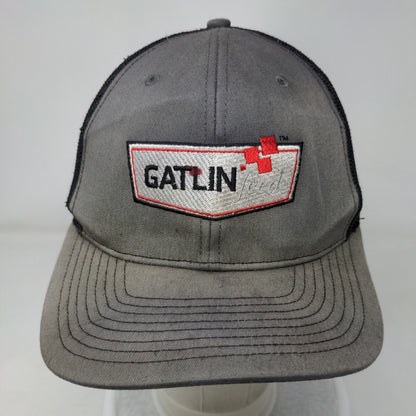 Gatlin Feed Snapback Mesh Back Trucker Hat Gray One Size Richardson