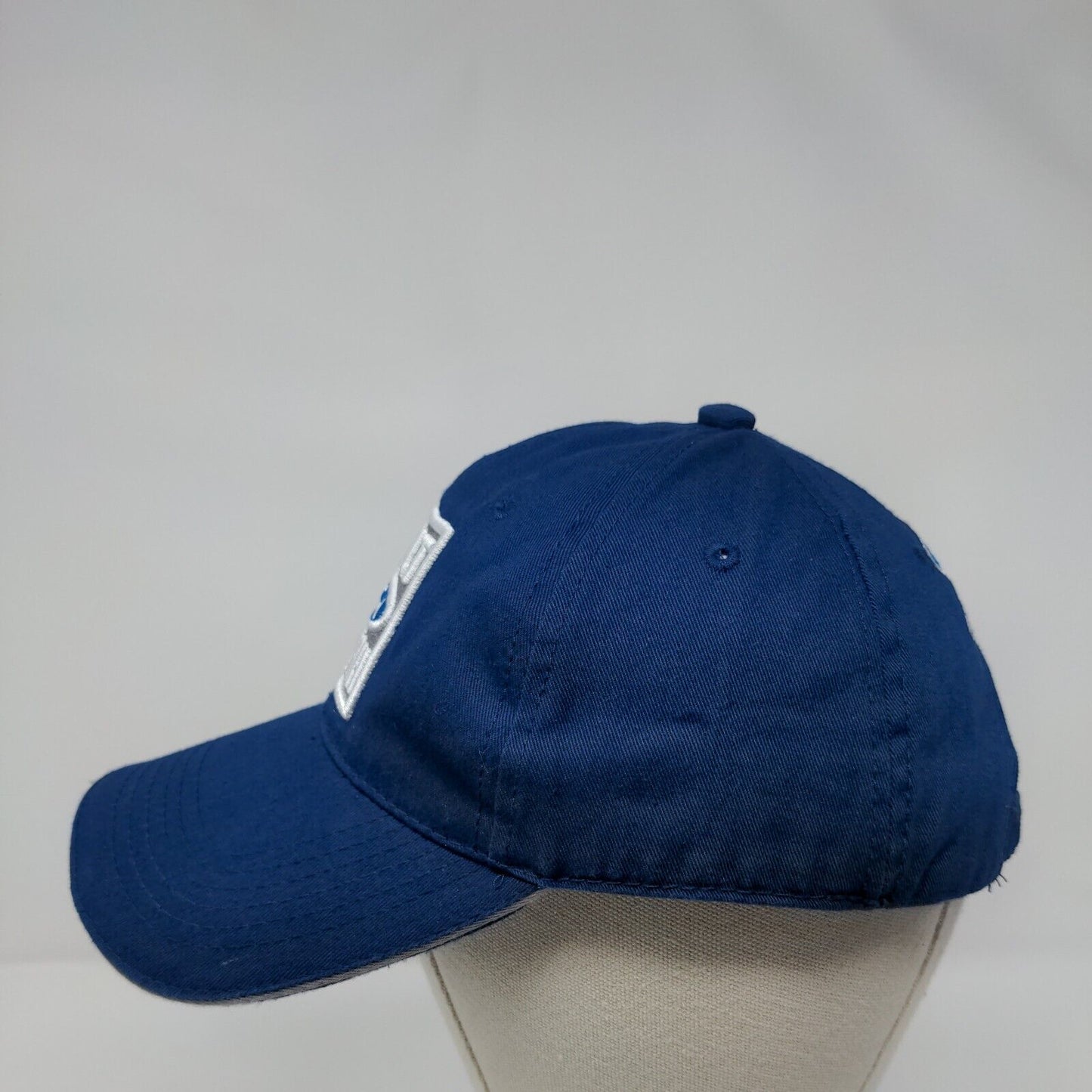 Built Tough Ford Slideback Hat Blue One Size Adjustable Embroidered Cotton
