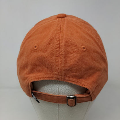 Pacific Headwear Men's Slideback Hat Orange Embroidered Tornado W Logo