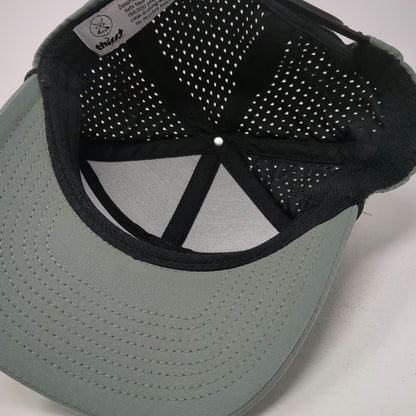 Six Hats Trucker Hat Green One Size Rope Crossed Arrows Patch Snapback hat