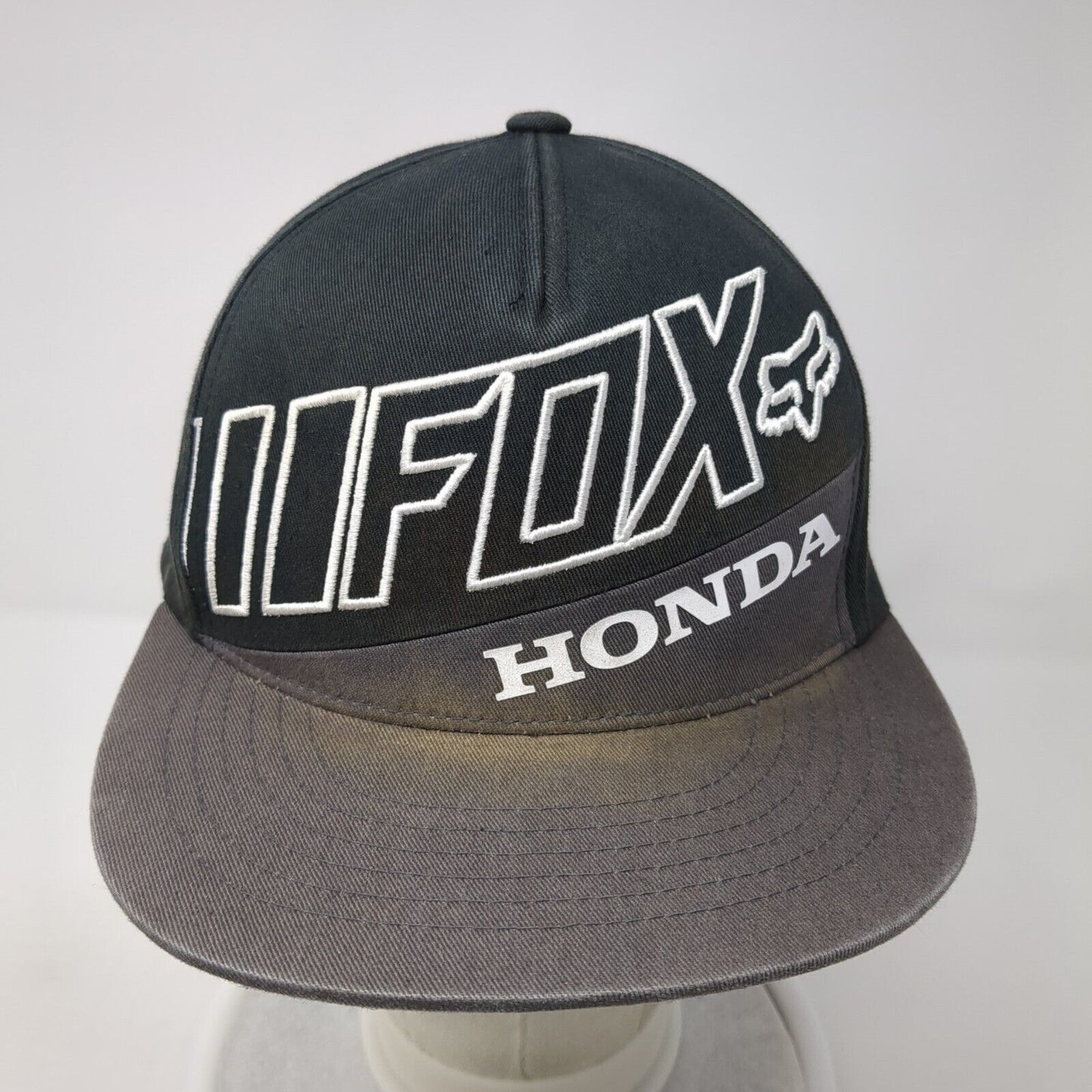 Fox Head Honda Snapback Hat Multicolor One Size Adjustable Embroidered 6 Panel