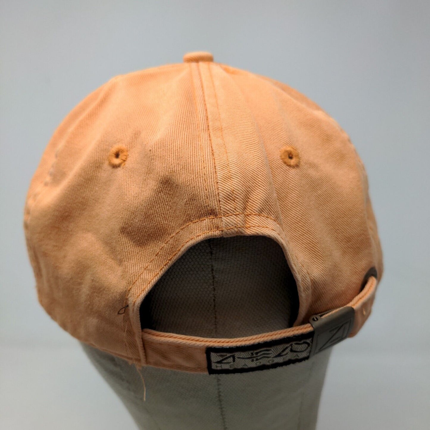 Ahead Men's Slideback Hat Orange Embroidered Ansley Golf Club Embroidered Logo