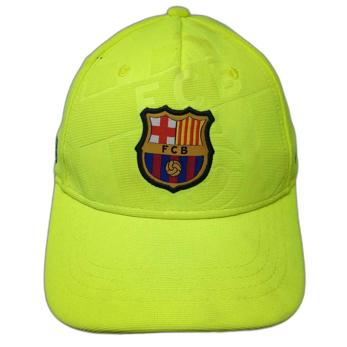 FC Barcelona FCB 5 Panel Hat Green One Size Strapback Since 1899 Soccer Club