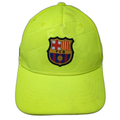 FC Barcelona FCB 5 Panel Hat Green One Size Strapback Since 1899 Soccer Club