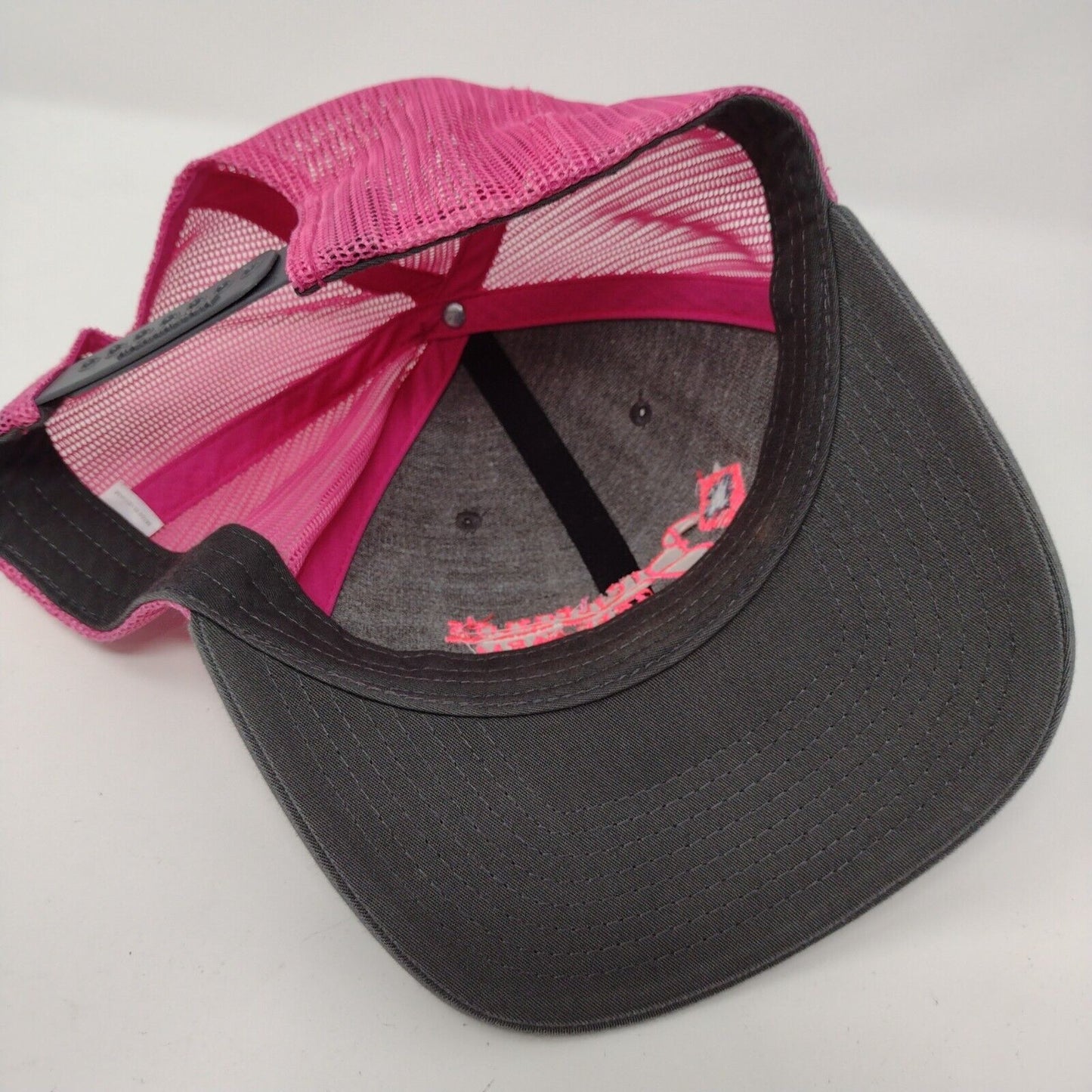 Brentano's Tree Farm Snapback Trucker Hat Multicolor OSFA Mesh Back