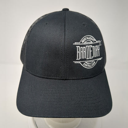 Bardenay Restaurant Distillery Trucker Hat Black One Size Mesh Back