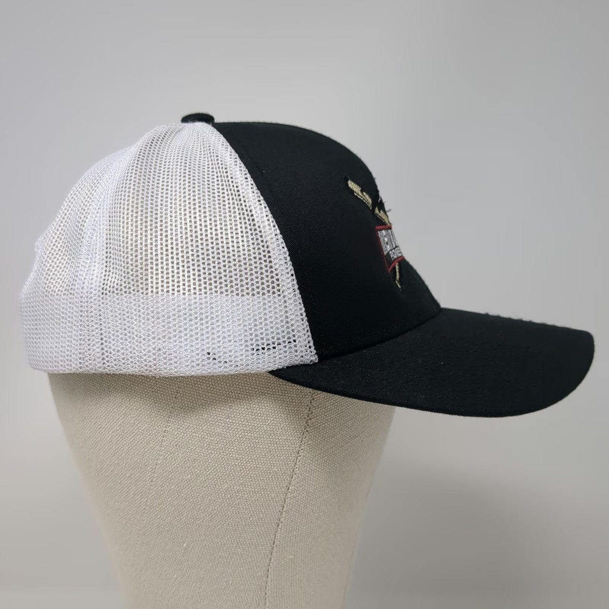 Pacific Headwear Trucker Hat Black One Size Newburyport Pioneer League Baseball