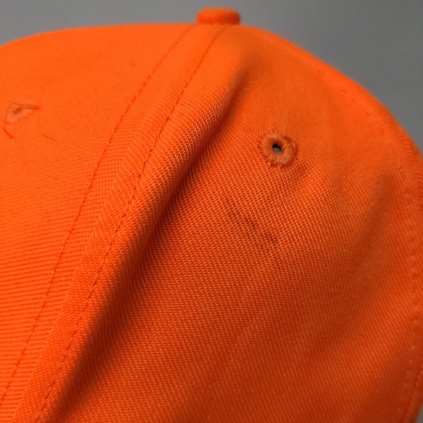 Signature Men's Hunter Orange Trucker Hat Size OSFA Blank Bright Color