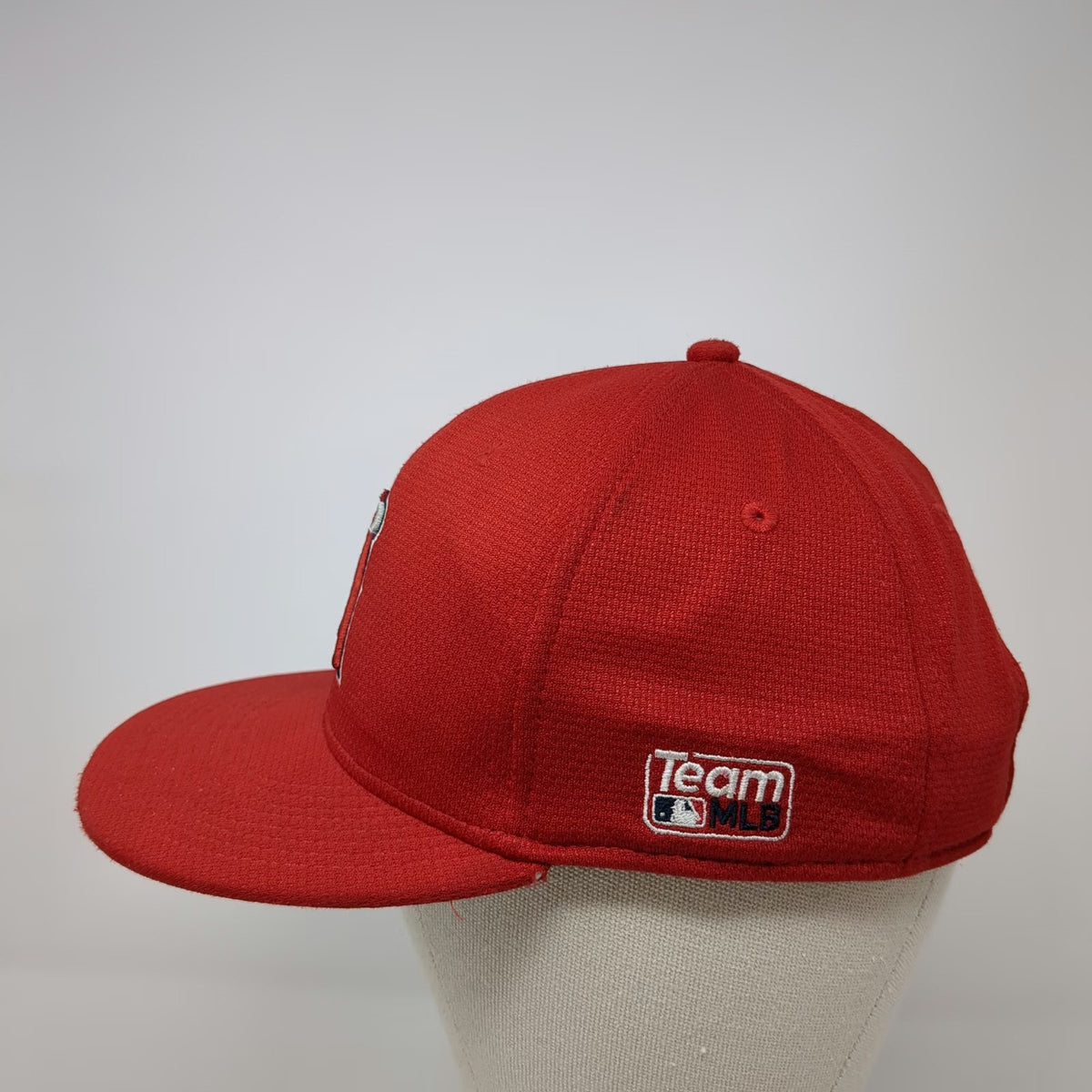 OC Sports Los Angeles Angels MLB Baseball Cap Red Youth Strapback Hat Embroidery