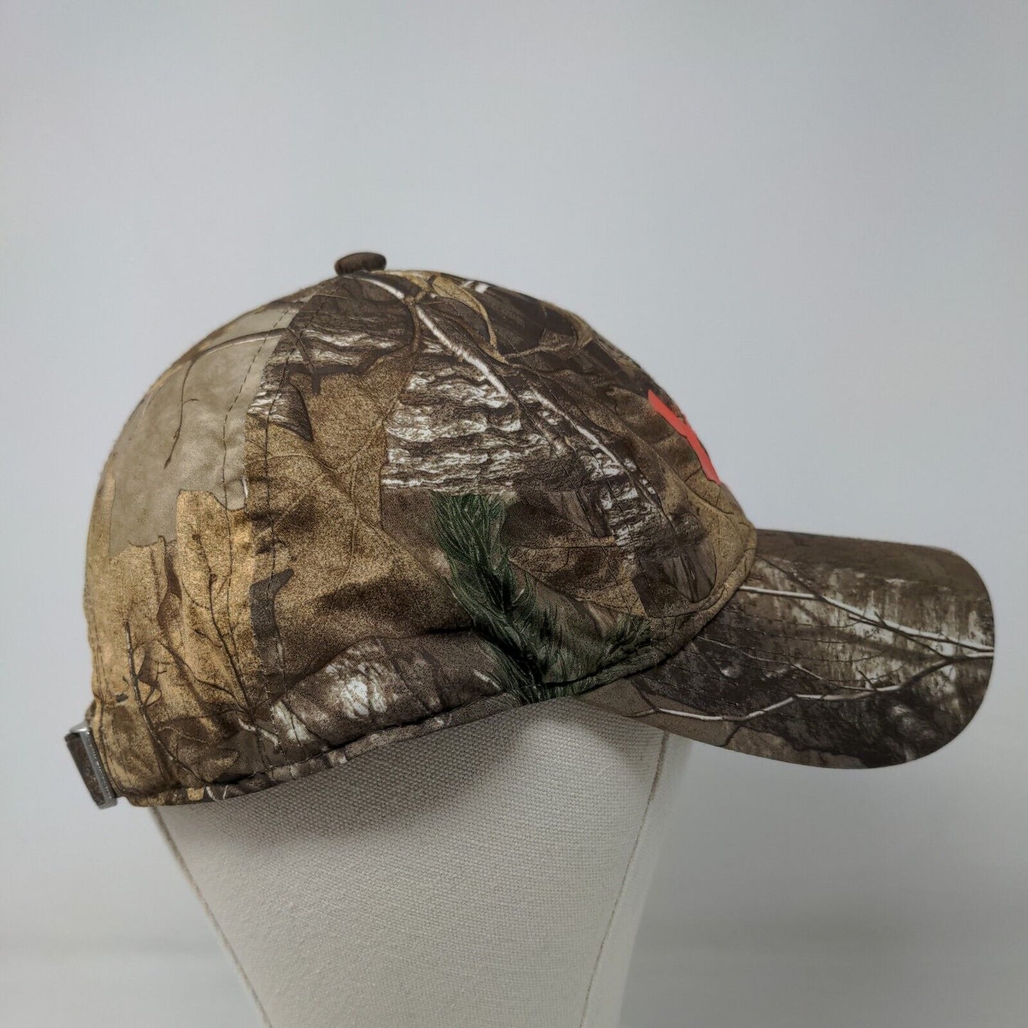 Under Armour Men's Slideback Camo Hat Size OSFA Logo 100% Polyester Realtree