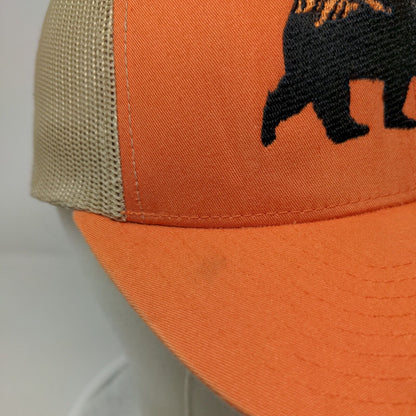 Sugarlands Shine Snapback Trucker Hat Orange OS Mesh Back The Classics Yupoong