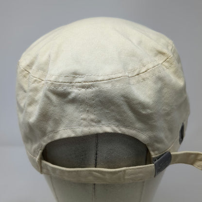 Harley-Davidson Army Cap Beige One Size Cotton Slideback Embroidered Logo Hat