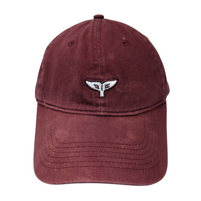 Sand Cloud Slideback Hat Red OSFA Adjustable Embroidered Logo 6 Panel
