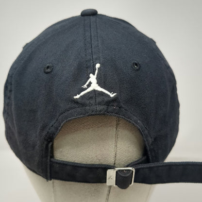 Jordan Brand Baseball Cap Black White One Size Air Jordan Career Stats Logo Hat
