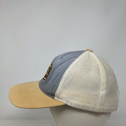 The Hub Snapback Mesh Back Trucker Hat Multi M/L Embroidered Richardson
