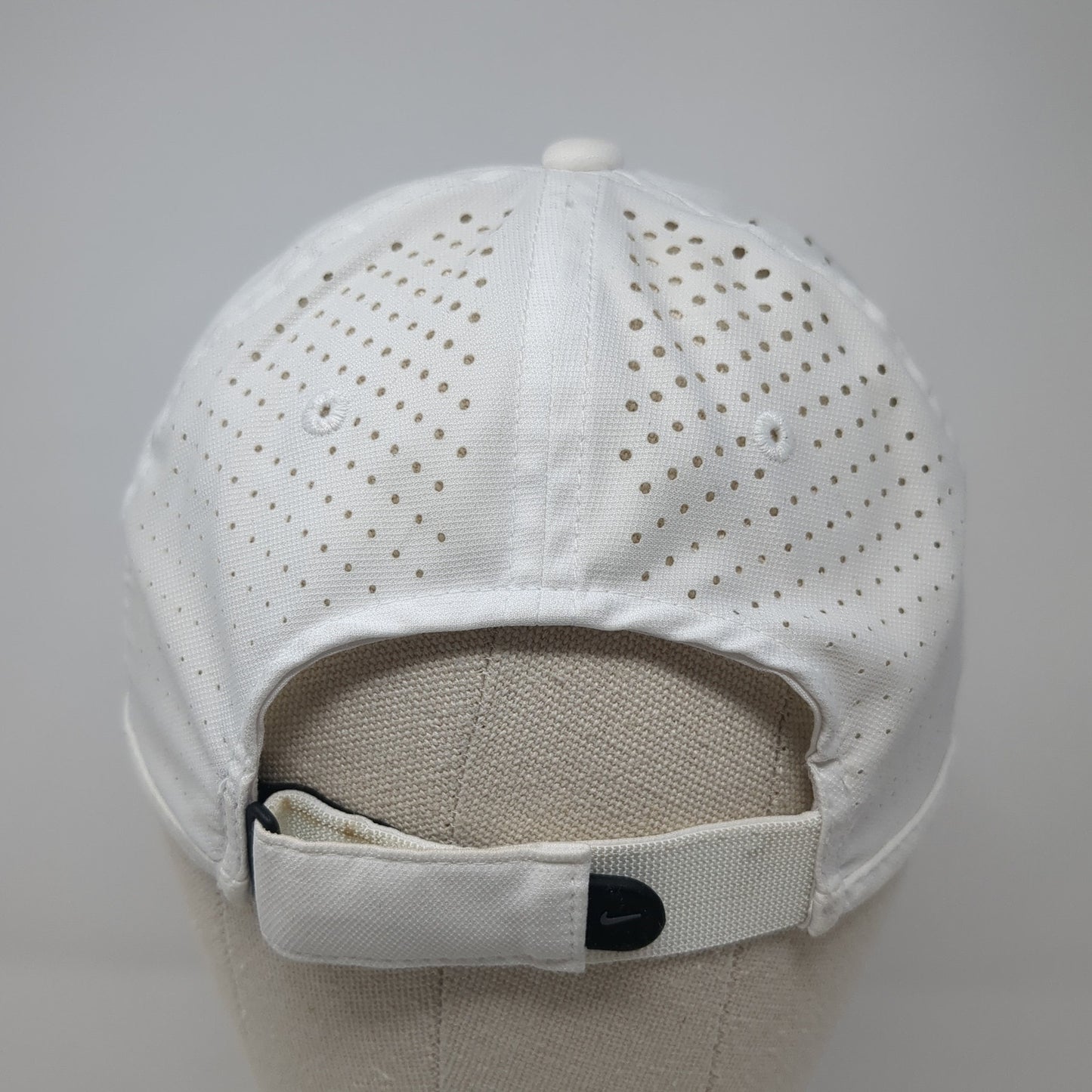 St. John's Golf & Country Club Strapback Hat White One Size Laser Cut