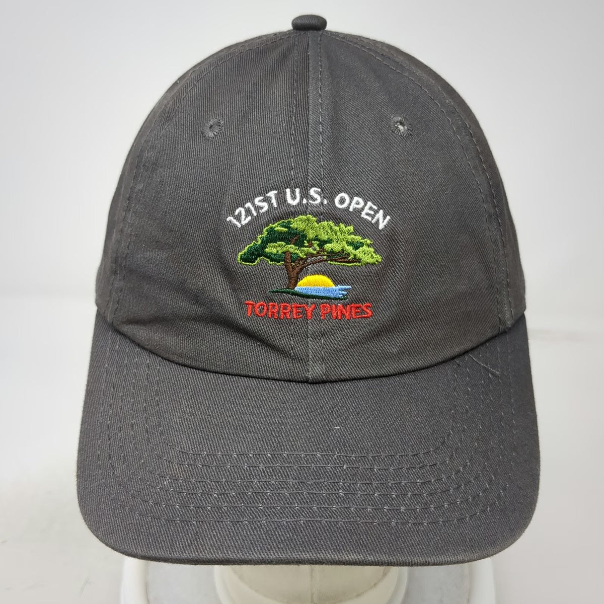 USGA 121st U.S. Open Torrey Pines Member Gray One Size Baseball Cap Hat Golfing
