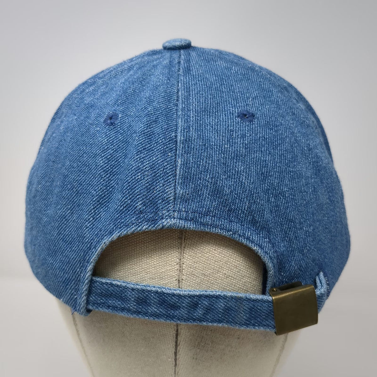 ATT Headwear Boeing Blue Denim Baseball Cap One Size Adjustable Slideback Hat
