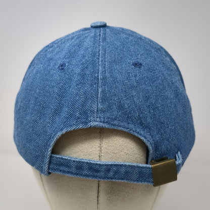 ATT Headwear Boeing Blue Denim Baseball Cap One Size Adjustable Slideback Hat