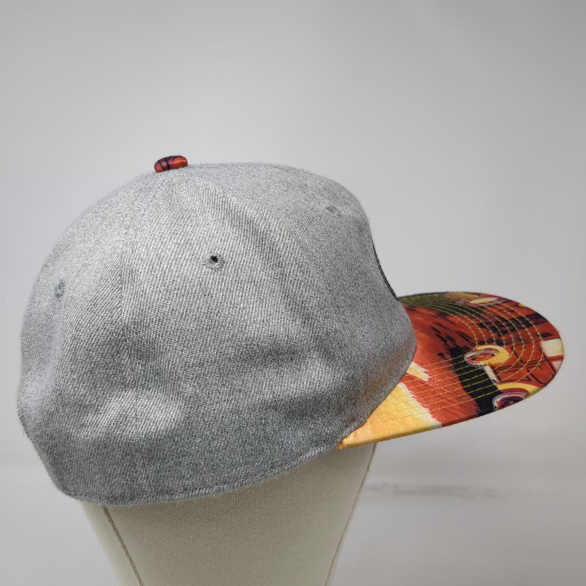 Crown Havasu Gear Snapback Hat Gray One Size Desert Scorpion Sunset Graphic