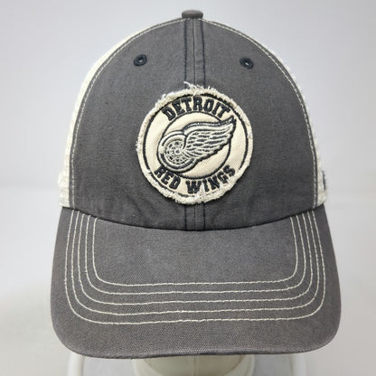 Detroit Red Wings NHL '47 Brand Gray One Size Cap Mesh Back Stretch Fit Hat