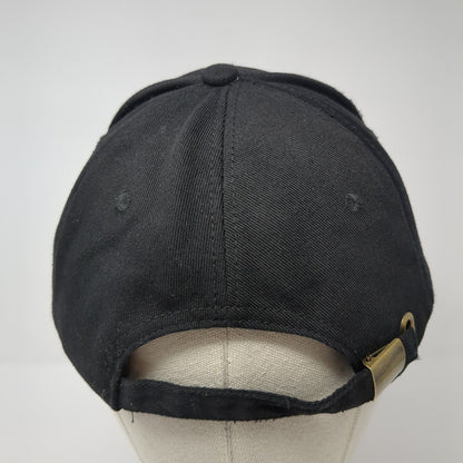 Panda Deadlift Slideback Hat Black One Size Adjustable Vent Holes