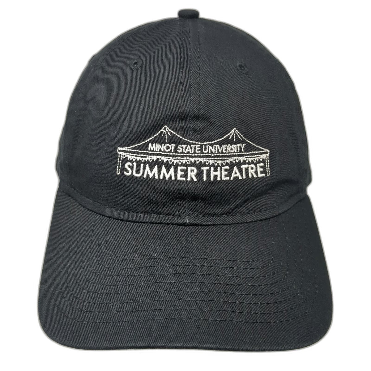 Minot State University NCAA New Era Cap Black One Size Summer Theatre Logo Hat