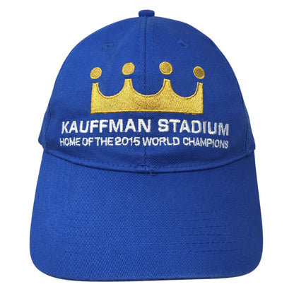 Kauffman Stadium Home of The 2015 Worlds Champions Baseball Cap Blue One Size
