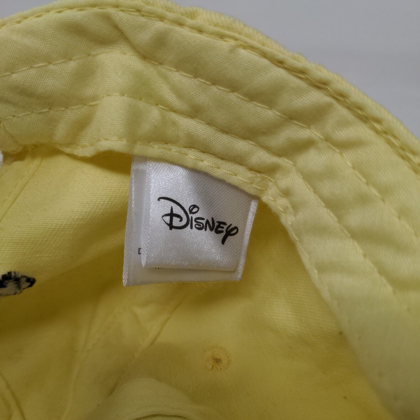 I Only Date Beasts Slideback Hat Yellow One Size Adjustable Embroidered Disney