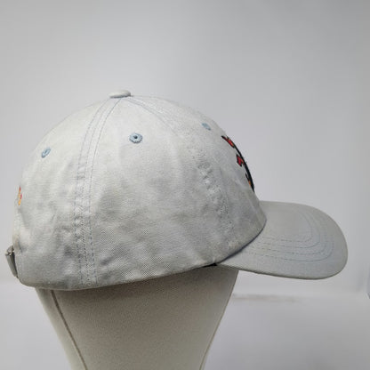 Palace Baseball Cap Gray One Size Flaming P Embroidered Logo Adjustable Hat