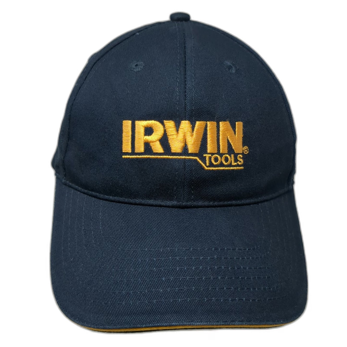 K-Products Irwin Tools Embroidered Baseball Cap Blue One Size Strapback Hat