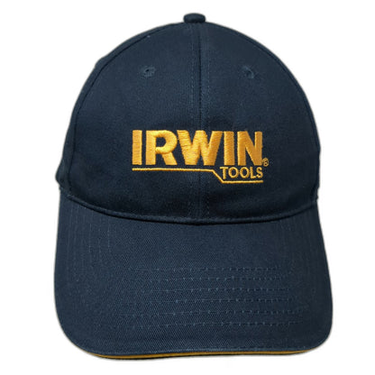 K-Products Irwin Tools Embroidered Baseball Cap Blue One Size Strapback Hat