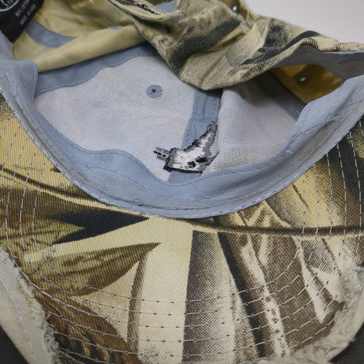 Hoxer Headwear Baseball Cap Beige Green One Size Camo Idaho Sand & Gravel Hat