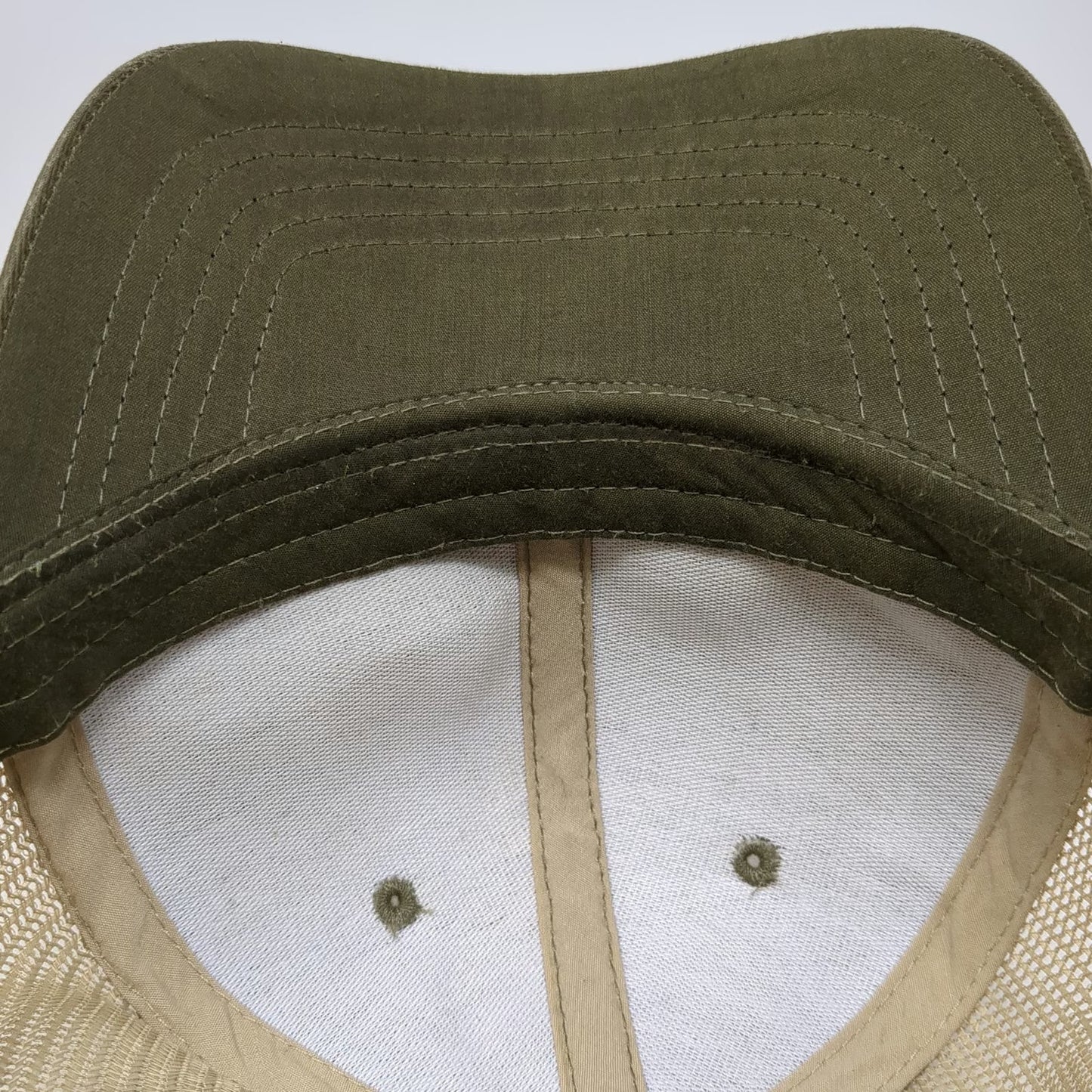 George Trucker Hat Green OSFM Mesh Back Snapback Blank Solid Plain Adjustable