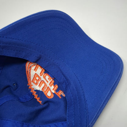 Bud Light Blue Baseball Cap One Size Embroidered Logo Slideback Closure Hat