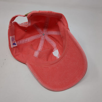 Saaltco Slideback Hat Pink OSFA Adjustable Embroidered 6 Panel HG