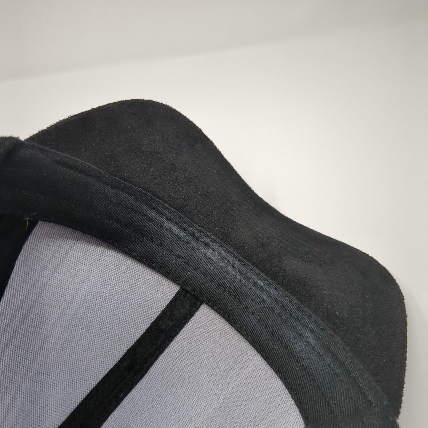 Unbranded Strapback Baseball Cap Black One Size Adjustable 6 Panel Blank