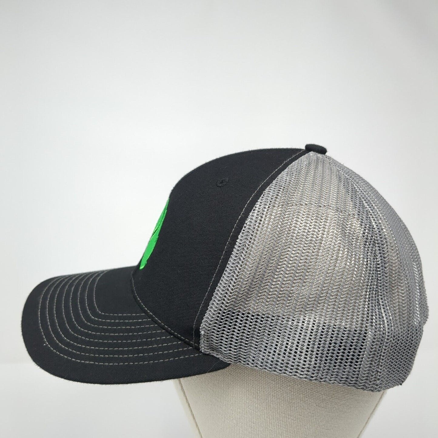 Hop Valley Brewing Co Snapback Trucker Hat Black One Size Richardson