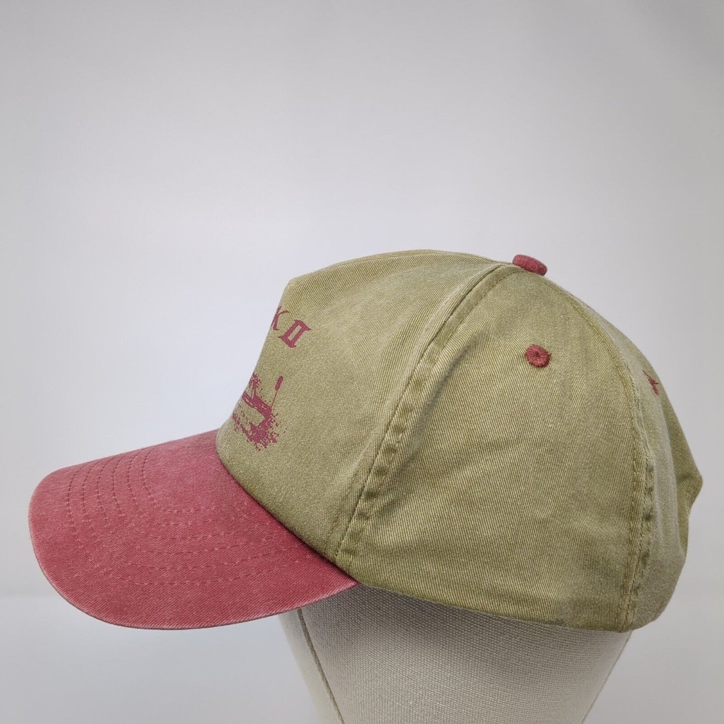 Hawk II Slideback Hat Multi One Size Adjustable Colorblock Vent Holes