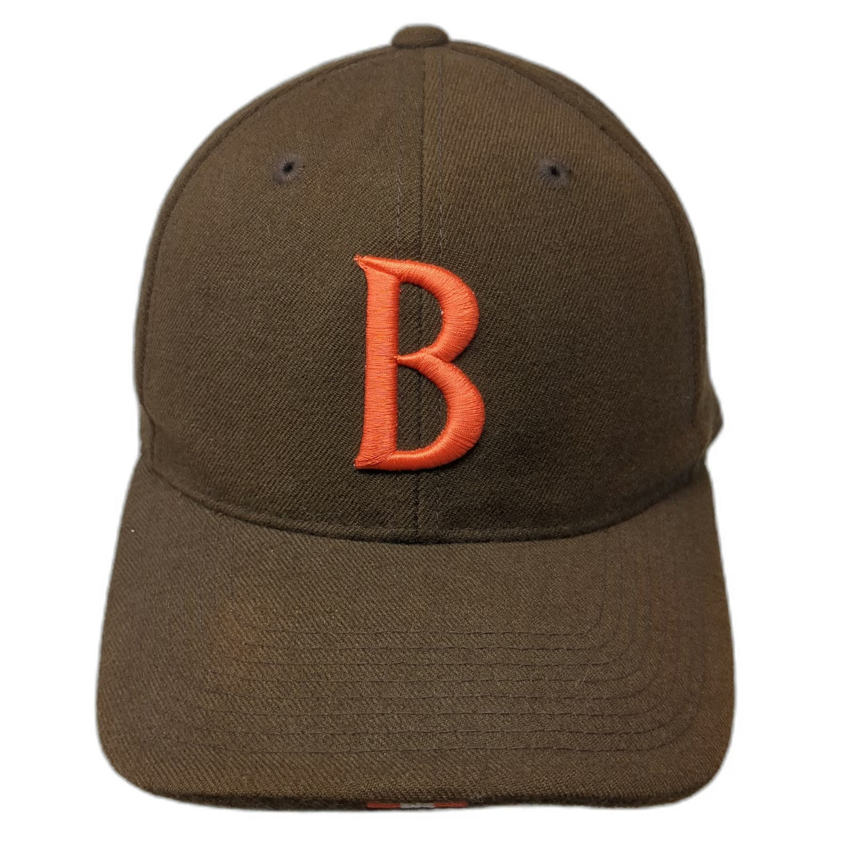 Cleveland Browns NFL Nike Cap Brown Orange White 7 1/4 Wool Fitted Sideline Hat